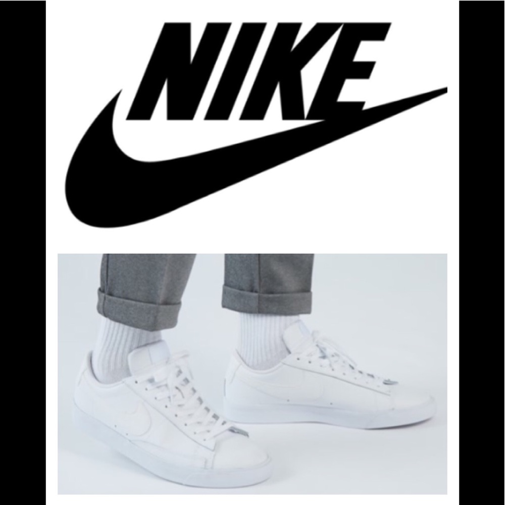 🆕 UNISEX LEATHER NIKE SNEAKERS 🆕 - Picture 2 of 13